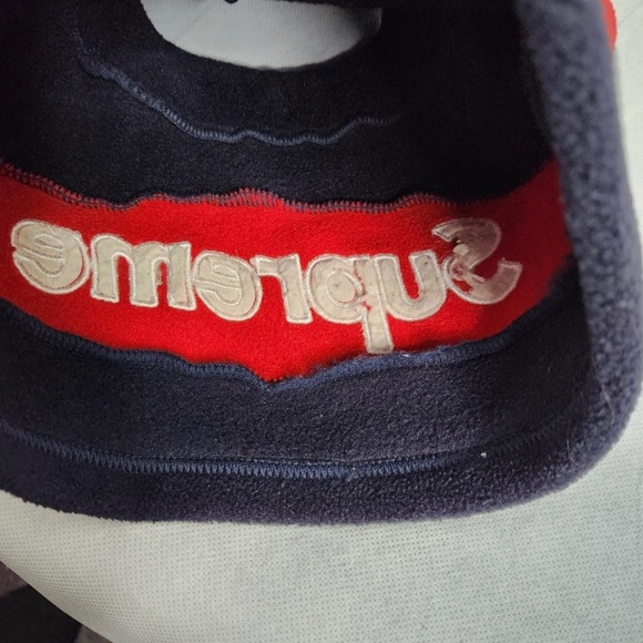 Supreme Polartec Balaclava FW18 Navy Blue Red Authentic - Picture 5 of 8